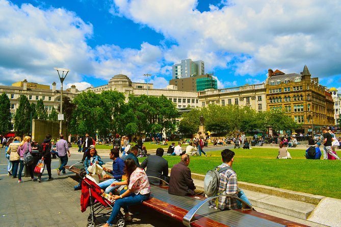 Manchester Afternoon Walking Tour - Cathedral quarter, football, and the route’s finish