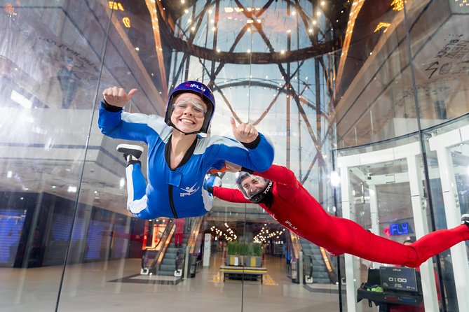 Manchester iFLY Indoor Skydiving Experience - 2 Flights & Certificate - The briefing and equipment stage
