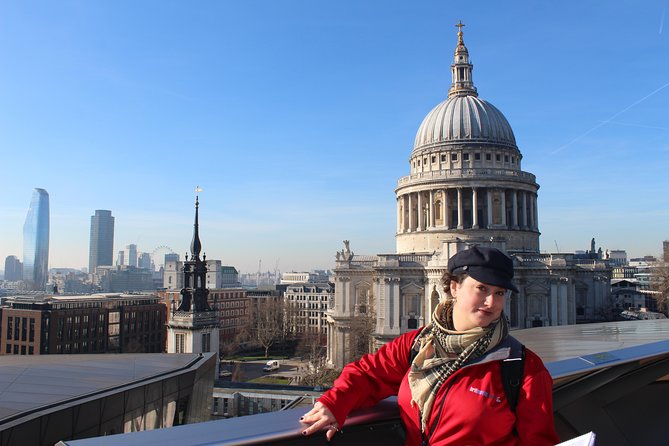 Mary Poppins Small Group Walking Tour of London - St Paul’s Cathedral from above