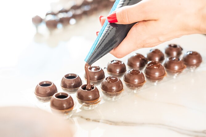 Melt's Amazing Bonbons making in Notting Hill - The bonbon-making stage needs careful expectations