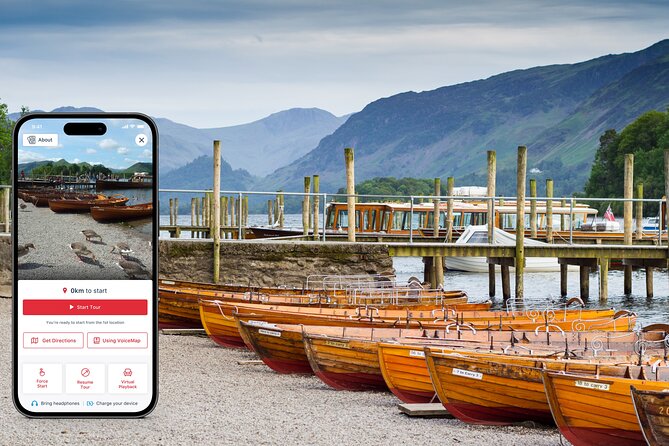 Northern Lake District: Self Guided Walking Tour of Keswick - From Lakeside Car Park to Theatre by the Lake