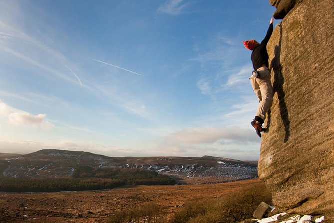 Outdoor Rock Climbing Taster Day in Peak District - Meeting at Bamford in the Hope Valley