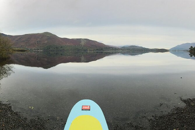 Paddle Boarding on Derwent Water - Paddling across Derwentwater