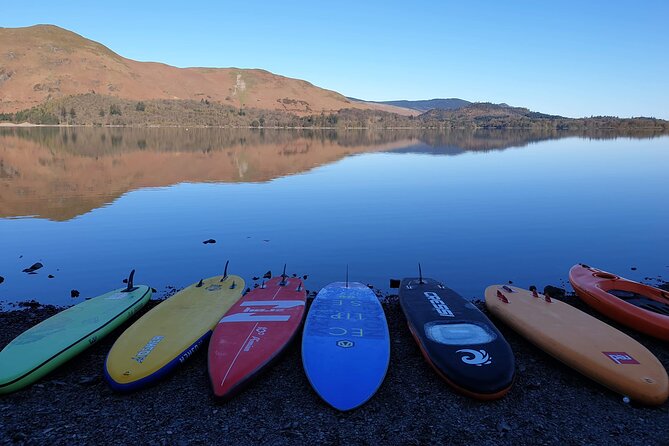 Paddle Boarding on Derwent Water - Learning the basics before you paddle away