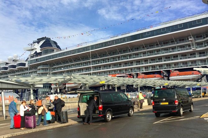 Port Arrival or Departure Shared Ride to London and Southampton - Key points to know before booking