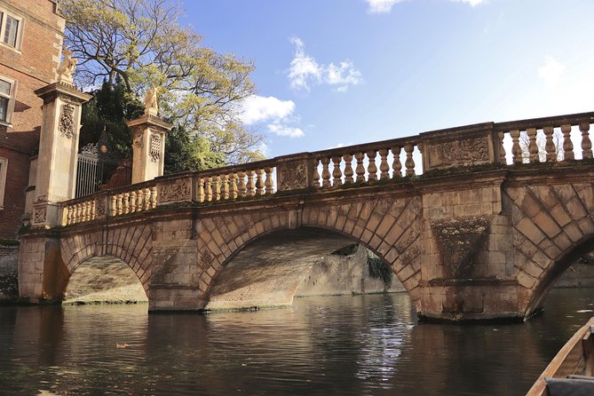 Private Chauffeur Punt Tour - Trinity College, the Wren Library, and Trinity Bridge