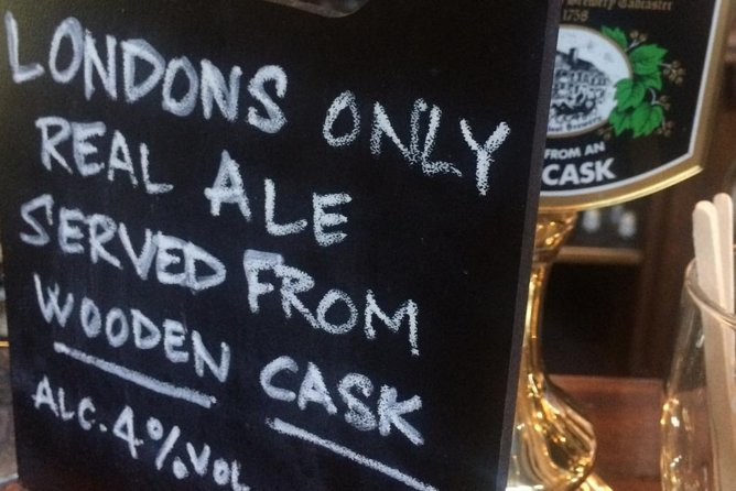 Private Group: Historical Pub Walking Tour of London - How much value do you get for $173.36?
