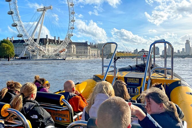 PRIVATE HIRE SPEEDBOAT 'THAMES BARRIER EXPERIENCE - 70 minutes from Embankment - Who will enjoy this most