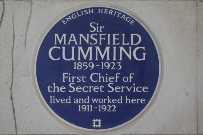 Private James Bond Fictional and Film Spy Tour of London - Admiralty House and Ian Fleming’s real wartime work