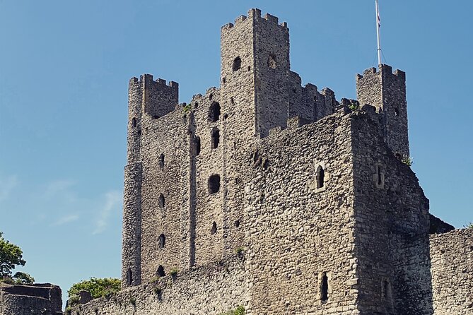 Private Kent Castles and White Cliffs of Dover Day Tour - Rochester Castle: a powerful Norman first stop