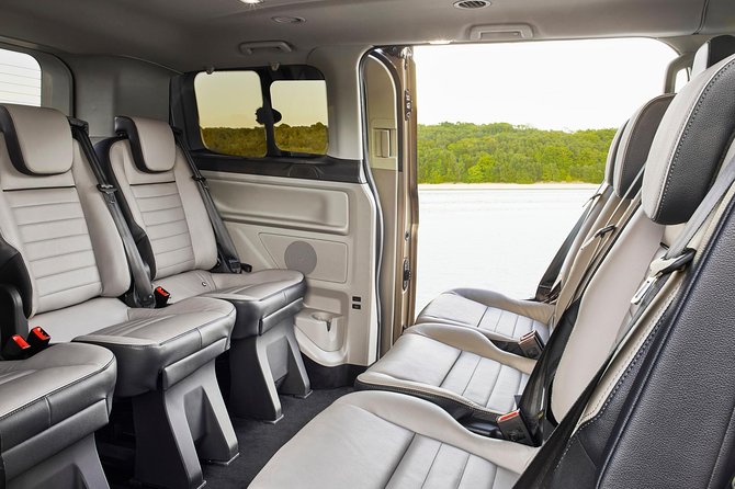 Private Luxury Van from Heathrow Airport LHR to Central London - Inside the Mercedes V Class