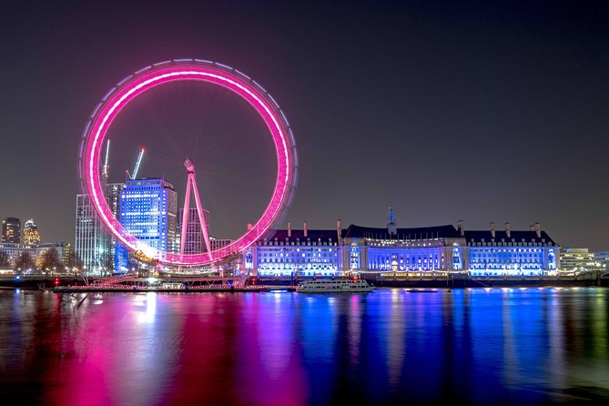 Private Night Photography Tour in London - London Eye: light trails and creative effects