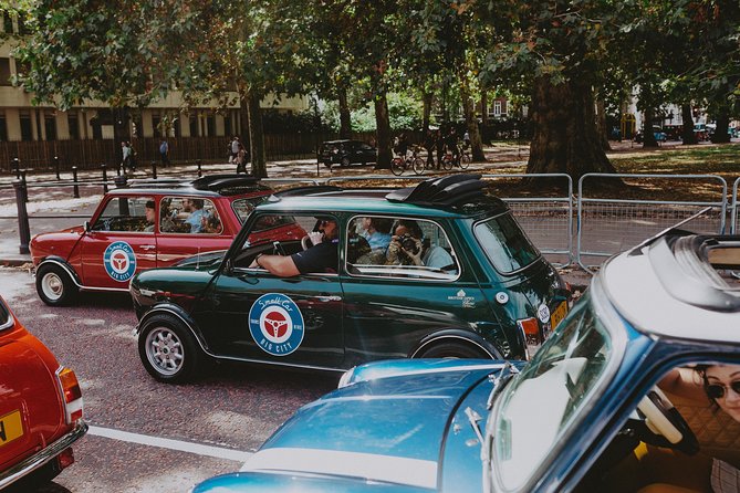 Private Panoramic Tour of London in a Classic Car - Leake Street Arches and London graffiti