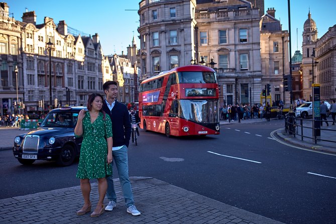 Private Photoshoot in Piccadilly Circus - What happens during the one-hour session