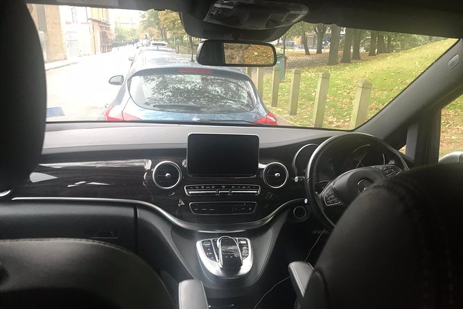 Private Transfer From Gatwick Airport to Heathrow Airport - Inside the private car for the 50-minute journey