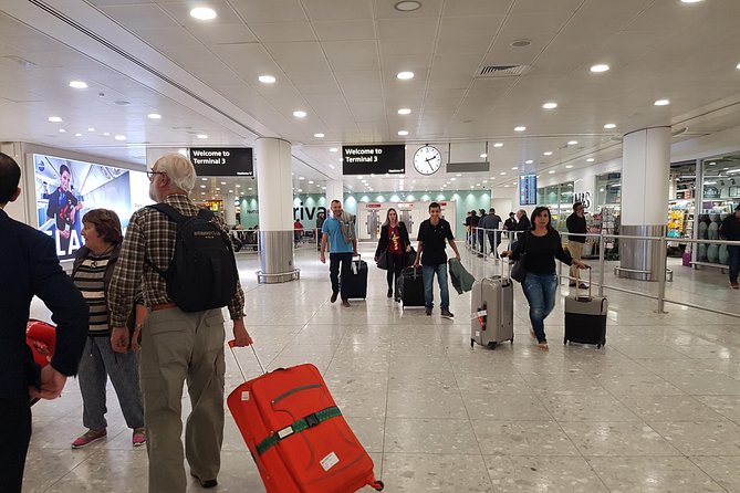 Private transfer from Heathrow to your London Hotel - Vehicle comfort and luggage limits