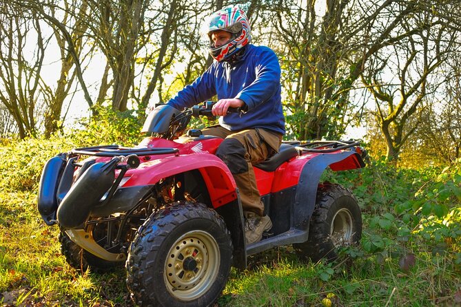 Quad Bike Trekking in Warwick - A muddy hour outside Warwick