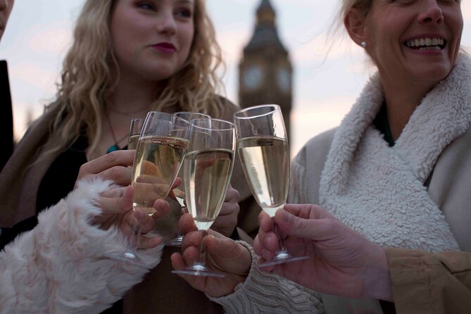 River Thames Evening Cruise with Sparkling wine and Canapés - Canapés, sparkling wine, and the onboard bar