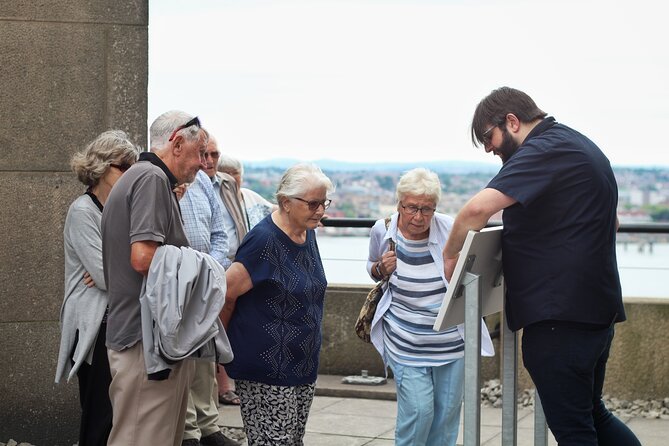 Royal Liver Building 360 - Tower Tour and Experience - The final 35 stairs to the 15th-floor roof