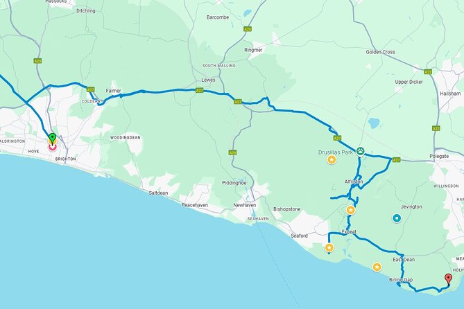 Seven Sisters Tour - East Dean, the Tiger Inn, and a Sussex pub lunch