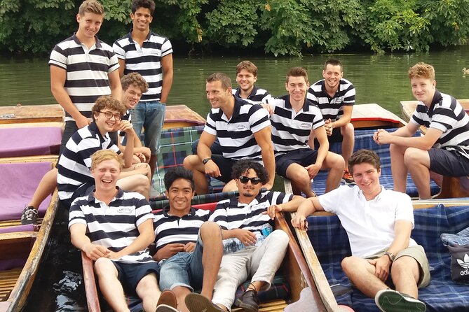 Shared Guided Punting Tour of Cambridge - Trinity College Library from the river