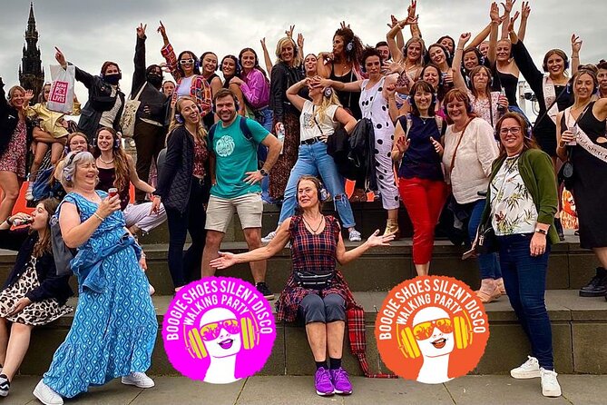 Silent Disco Walking Tours West End Boogie Shoes - Dancing through Covent Garden