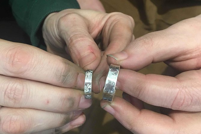 Silver Ring Workshop in Kent, England - Using heat to anneal the metal