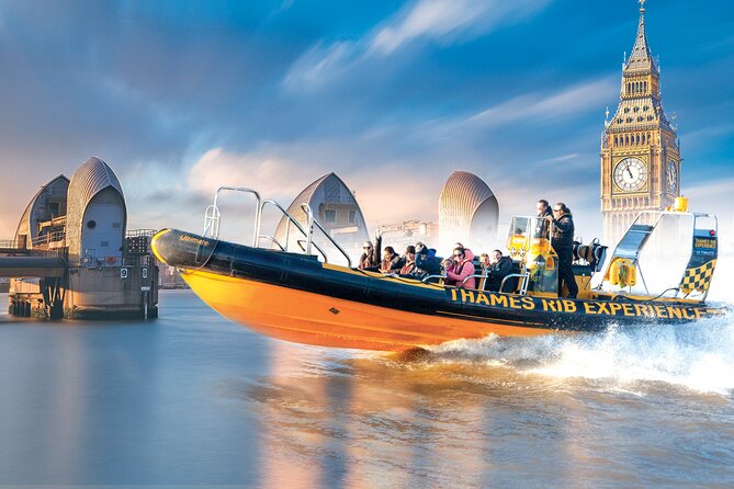 Speedboat Cruise Tour: Embankment OR Westminster Pier -70 minutes - Parliament and Big Ben from the river