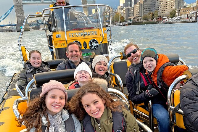 Speedboat Cruise Tour: Embankment OR Westminster Pier -70 minutes - The high-speed run toward Greenwich and the Thames Barrier
