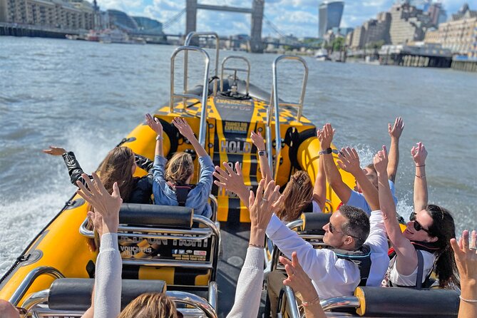 Speedboat Sightseeing: Embankment OR Westminster Pier -45 Minutes - Starting at Embankment or Westminster Pier