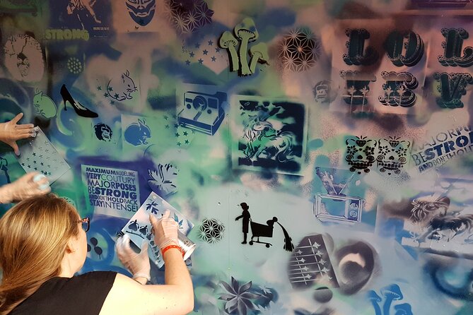 Street Art Tour and Spray Painting Workshop in London - The 45-minute workshop is the practical payoff