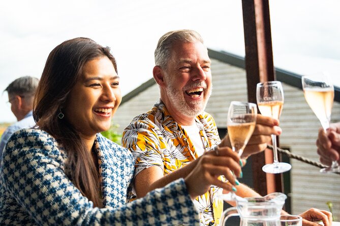 Sussex Vineyard & Winery Bus Tour on Iconic Vintage London Bus - Court Gardens Farm and the first sparkling wine tasting