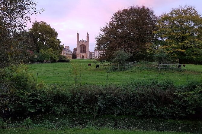 Tangential Cambridge: Group Walking Tour of Sights and Highlights - St John’s Street and its mysterious gate figures