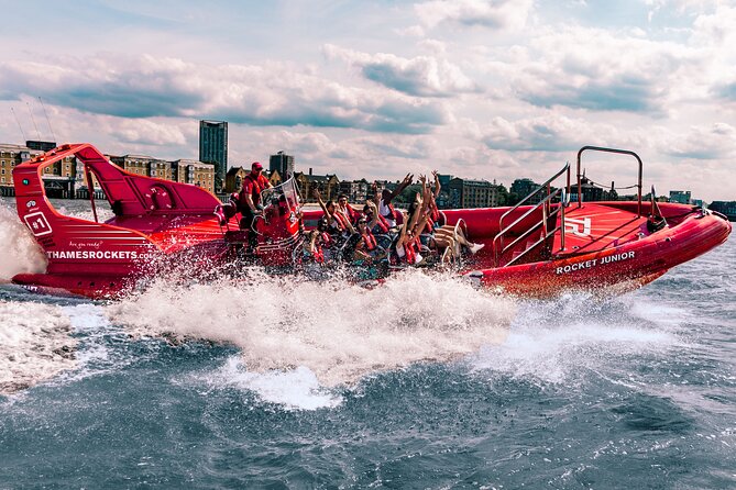 Thames High-Speed Zone Speedboat in London - A short breather at Greenwich