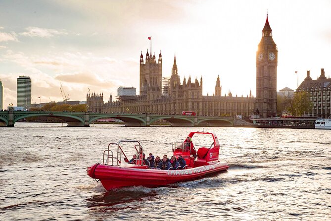 Thames Rockets Sunset London Speedboat Experience - The shift from sightseeing to speed