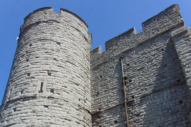 The Canterbury Classic Tour - Saint George’s Tower ends the walk with a curious clock
