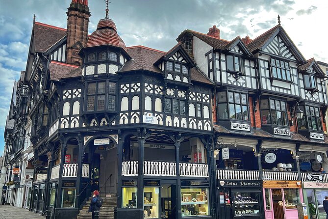 The Heart of Chester Walking Tour - Guided Walk - Eastgate Street, Bridge Street, and Chester as a city of love