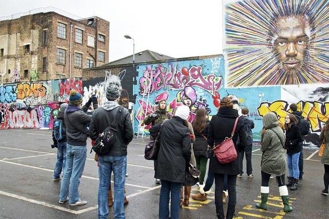 The Original London Street Art Tour - Shoreditch High Street Station and the Final Art Stops
