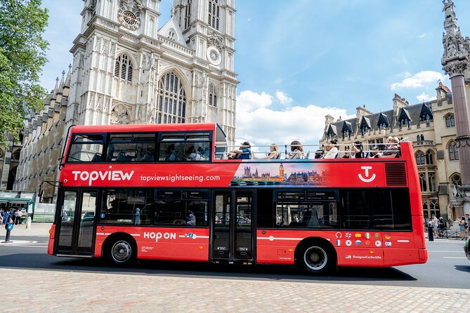 TopView® 24 Hr Hop on Hop off Bus Tour with River Cruise & Walks - Starting at Marble Arch and seeing the classic center