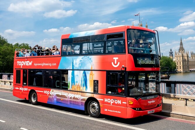 TopView® Hop-On Hop-Off London Discover Pass: 48-120 Hours - Key points to know before you board