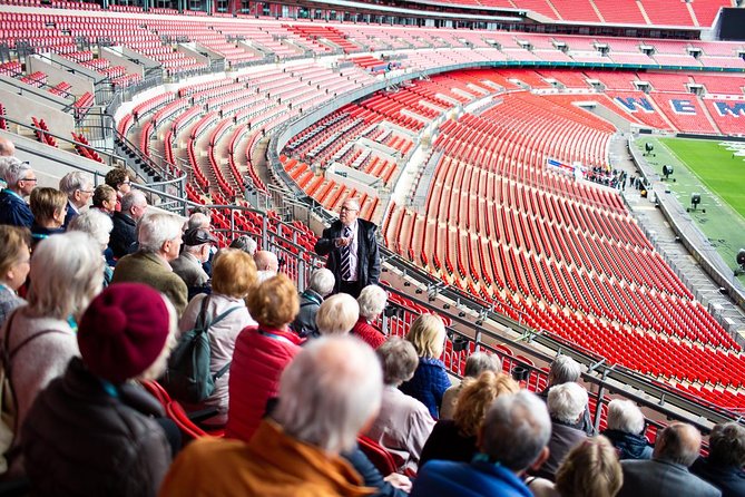 Tour of Wembley Stadium in London - The guides make or break the visit