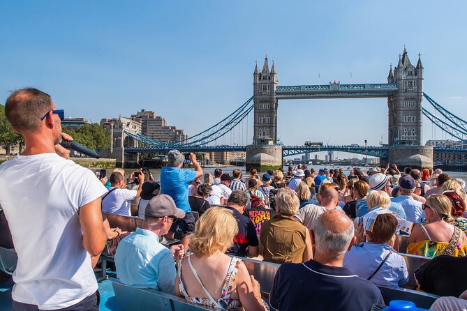 Tower Bridge River Sightseeing Cruise from Westminster - HMS Belfast and the Tower of London