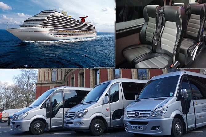 Transfer to the Cruise ports from your London accommodation - The journey to Southampton takes about two hours in good conditions