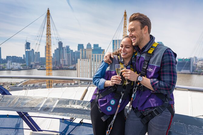 Up at The O2: Daytime Climb with Guided Tour with Panoramic Views - The descent and return to Basecamp