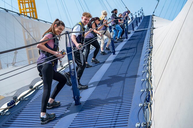 Up at The O2: Daytime Climb with Guided Tour with Panoramic Views - Arriving near North Greenwich Station
