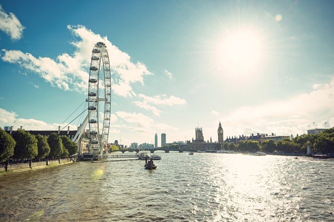 Vintage London Bus Tour Including Cruise with London Eye Option - The Tower of London and the river changeover