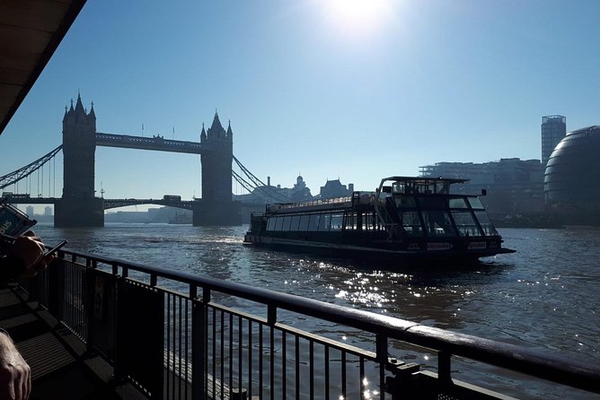 Vintage London Bus Tour Including Cruise with London Eye Option - The London Eye option and the final handoff