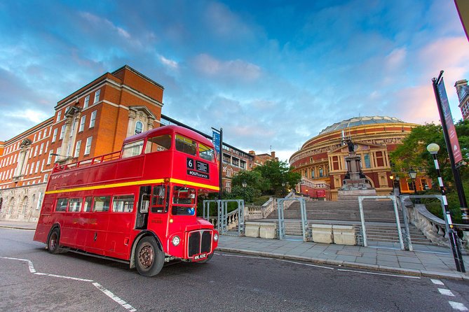 Vintage London Bus Tour Including Cruise with London Eye Option - Buckingham Palace and the royal opening