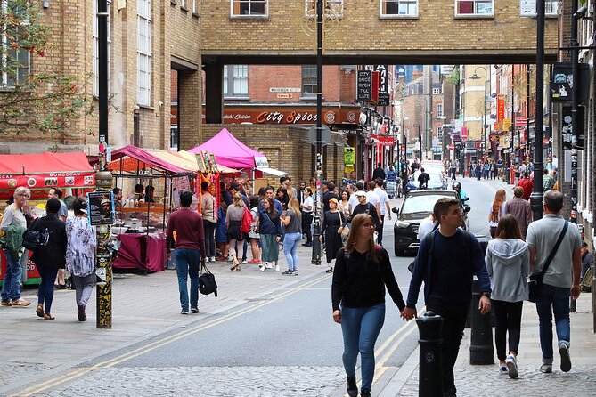 Walking Tour and Tasting at Indian Restaurant in London - Old Spitalfields Market and the changing East End